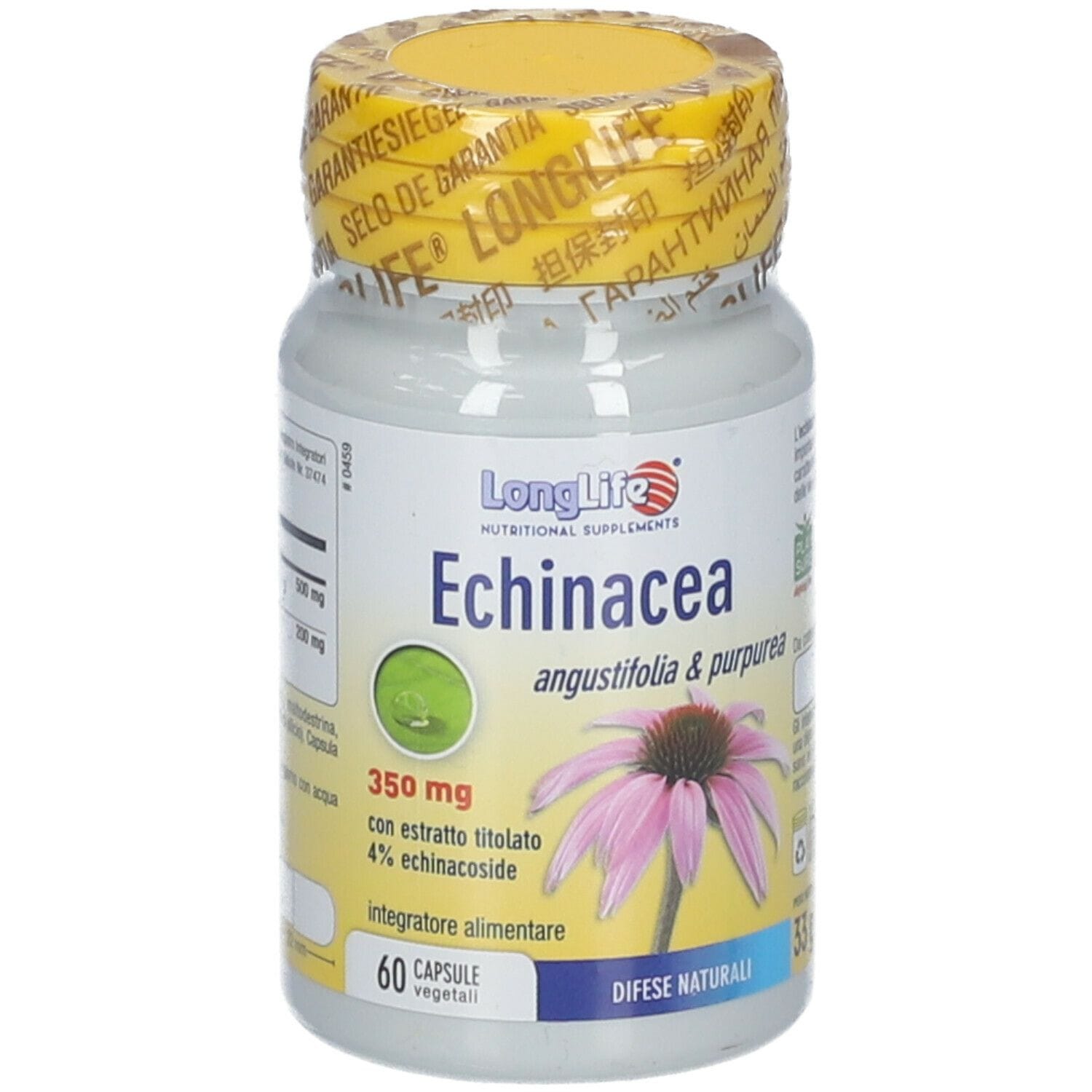 LONGLIFE ECHINACEA 60 CAPSULE VEGETALI