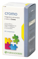 Integratore Farmaderbe Nutra Cromo, 60 compresse al picolinato