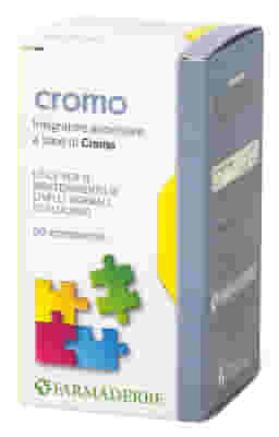 Integratore Farmaderbe Nutra Cromo, 60 compresse al picolinato