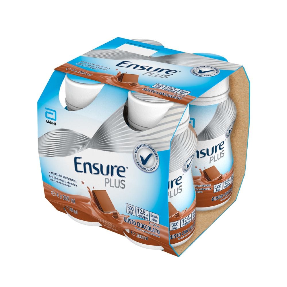 ENSURE PLUS CIOCCOLATO 4X200ML