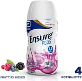 ENSURE PLUS FRUTTI DI BOSCO 4 BOTTIGLIE DA 200 ML