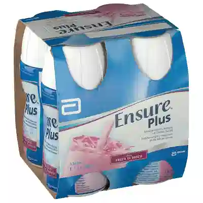 ENSURE PLUS FRUTTI DI BOSCO 4 BOTTIGLIE DA 200 ML