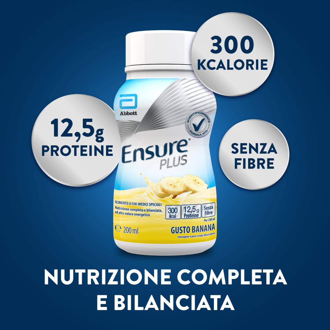 ENSURE PLUS BANANA 4X200ML