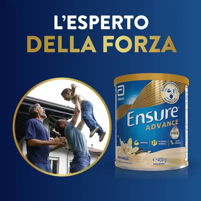 ENSURE ADVANCE VANIGLIA 400 G ENSURE ADVANCE VANIGLIA 400 G