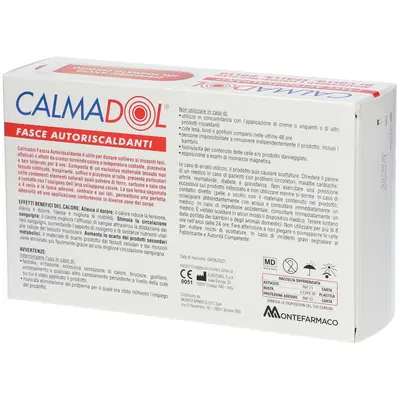 CALMADOL FASCIA RISCALDANTE PACK 6 PEZZI CALMADOL FASCIA RISCALDANTE PACK 6 PEZZI