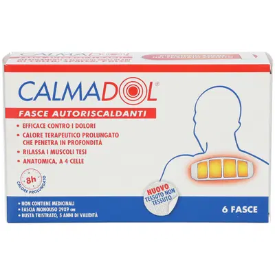 CALMADOL FASCIA RISCALDANTE PACK 6 PEZZI CALMADOL FASCIA RISCALDANTE PACK 6 PEZZI