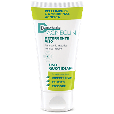 DERMOVITAMINA ACNECLIN DETERGENTE VISO USO QUOTIDIANO 200 ML