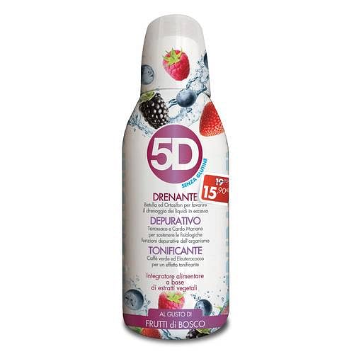 5 D Sleeverato Frutti Di Bosco 500 Ml