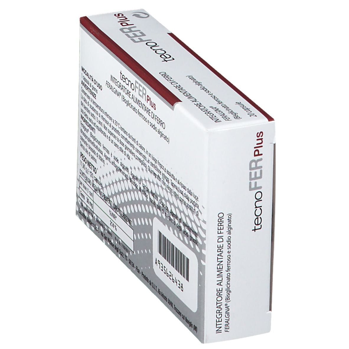 TECNOFER PLUS 20 CAPSULE