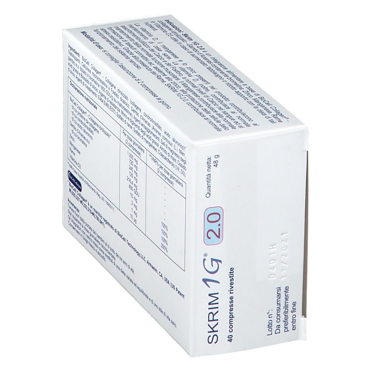 SKRIM 1G 2,0 40 COMPRESSE