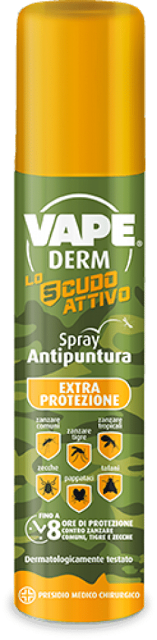 Vape Derm Lo Scudo Attivo Spray 100 Ml