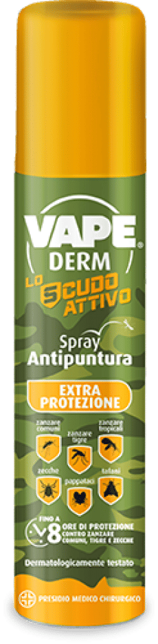 Spray Repellente Zanzare Vape Derm - Protezione Fino A 8 Ore, Contro Zanzare Tigre E Zecche, 100ml - Foto 13