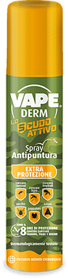 VAPE DERM LO SCUDO ATTIVO SPRAY 100 ML