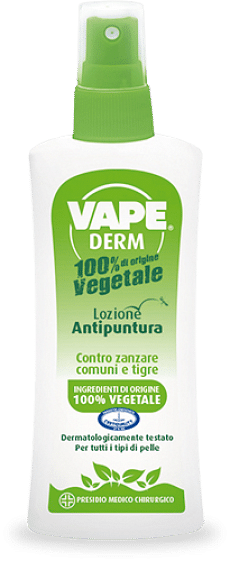 Vape Derm 100% Origive Vegetale Lozione 100 Ml