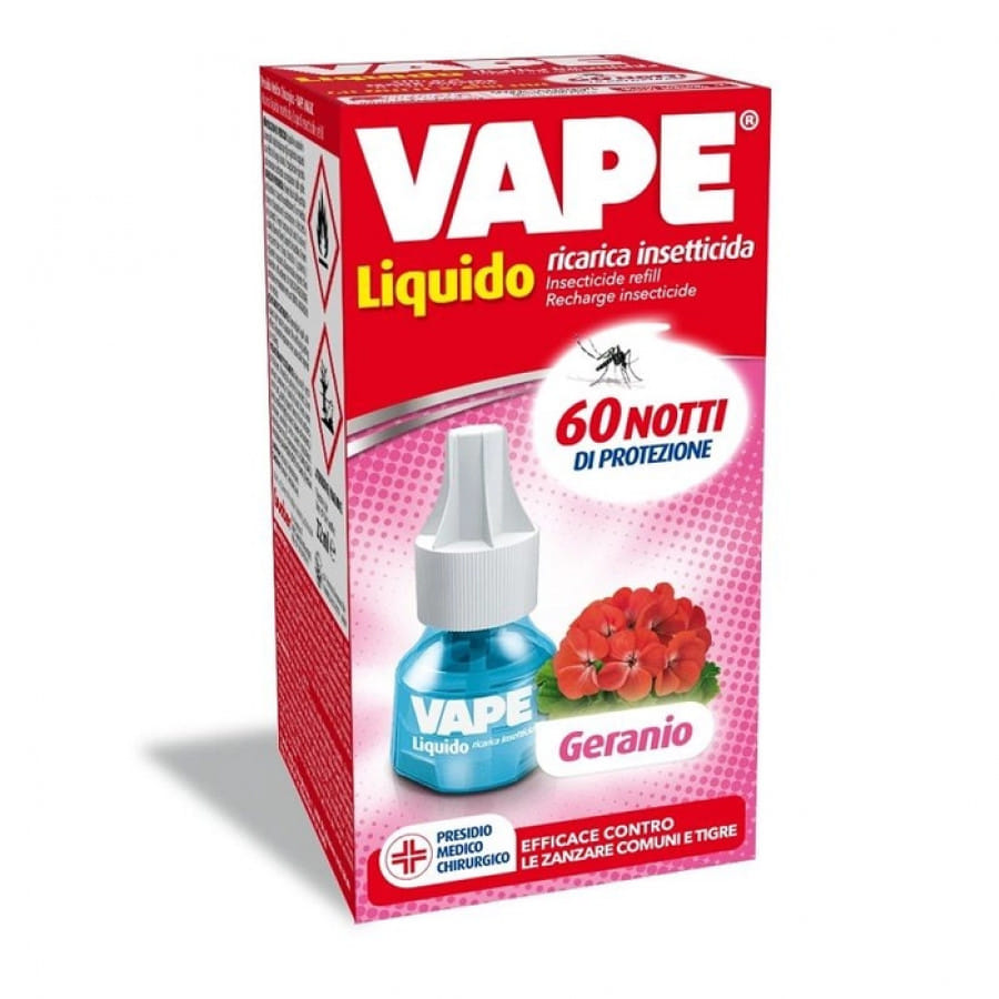 VAPE RICARICA LIQUIDA 480 ORE GERANIO