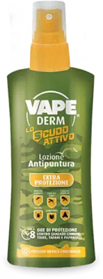 VAPE DERM LO SCUDO ATTIVO LOZIONE VAPE DERM LO SCUDO ATTIVO LOZIONE