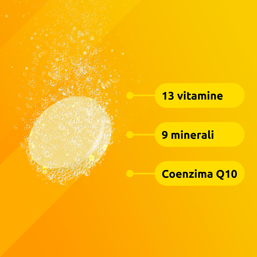 Supradyn Ricarica Integratore Multivitaminico Completo Vitamine e Minerali, 15 Compresse Effervescenti