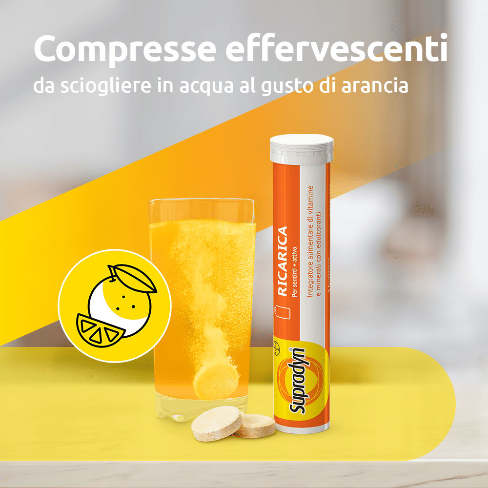 SUPRADYN RICARICA 30 COMPRESSE EFFERVESCENTI