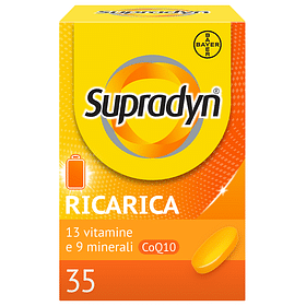 Supradyn Ricarica Integratore Multivitaminico Completo Vitamine E Minerali, 35 Compresse 