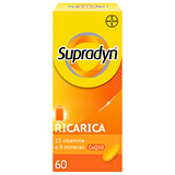 Supradyn Ricarica Integratore Multivitaminico Completo Vitamine e Minerali, 60 Compresse  