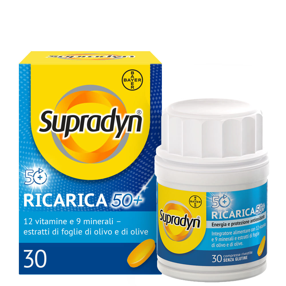 SUPRADYN RICARICA 50+ 30 COMPRESSE