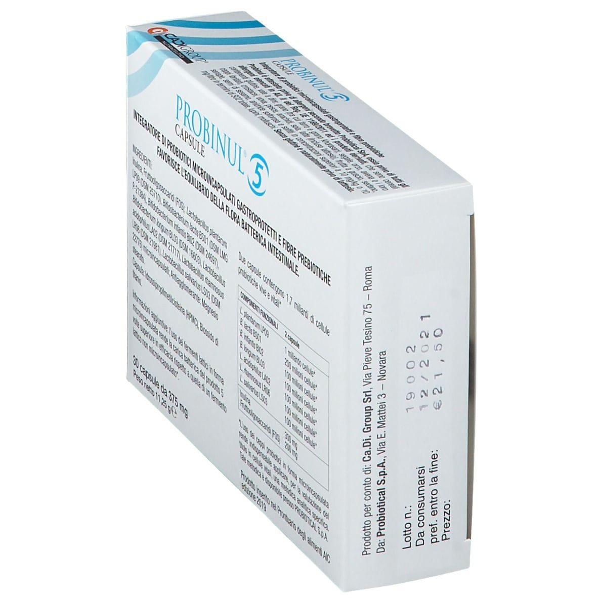 PROBINUL 5 3 BLISTER DA 10 CAPSULE