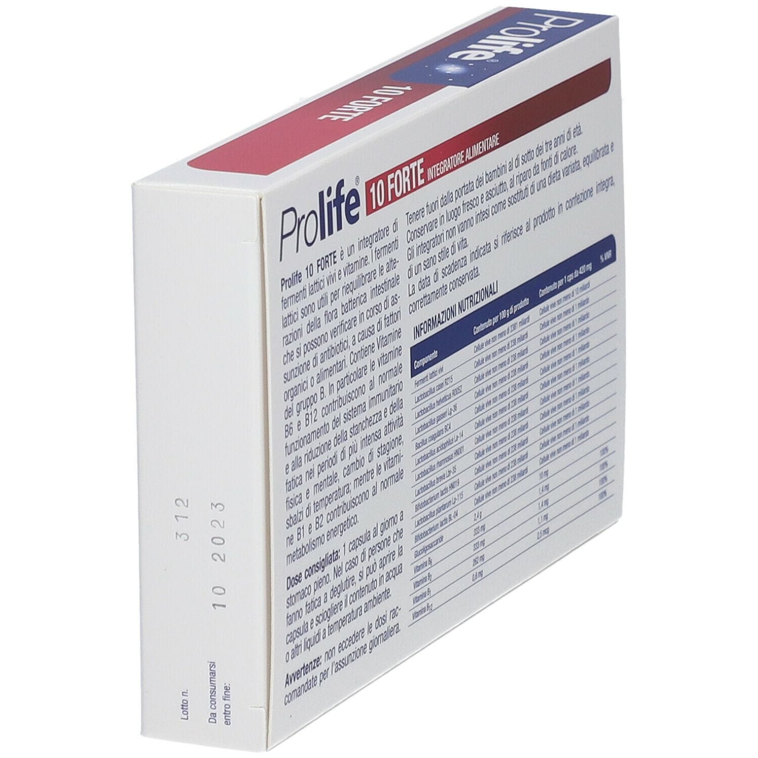 PROLIFE PROLIFE 10 FORTE 20 CAPSULE