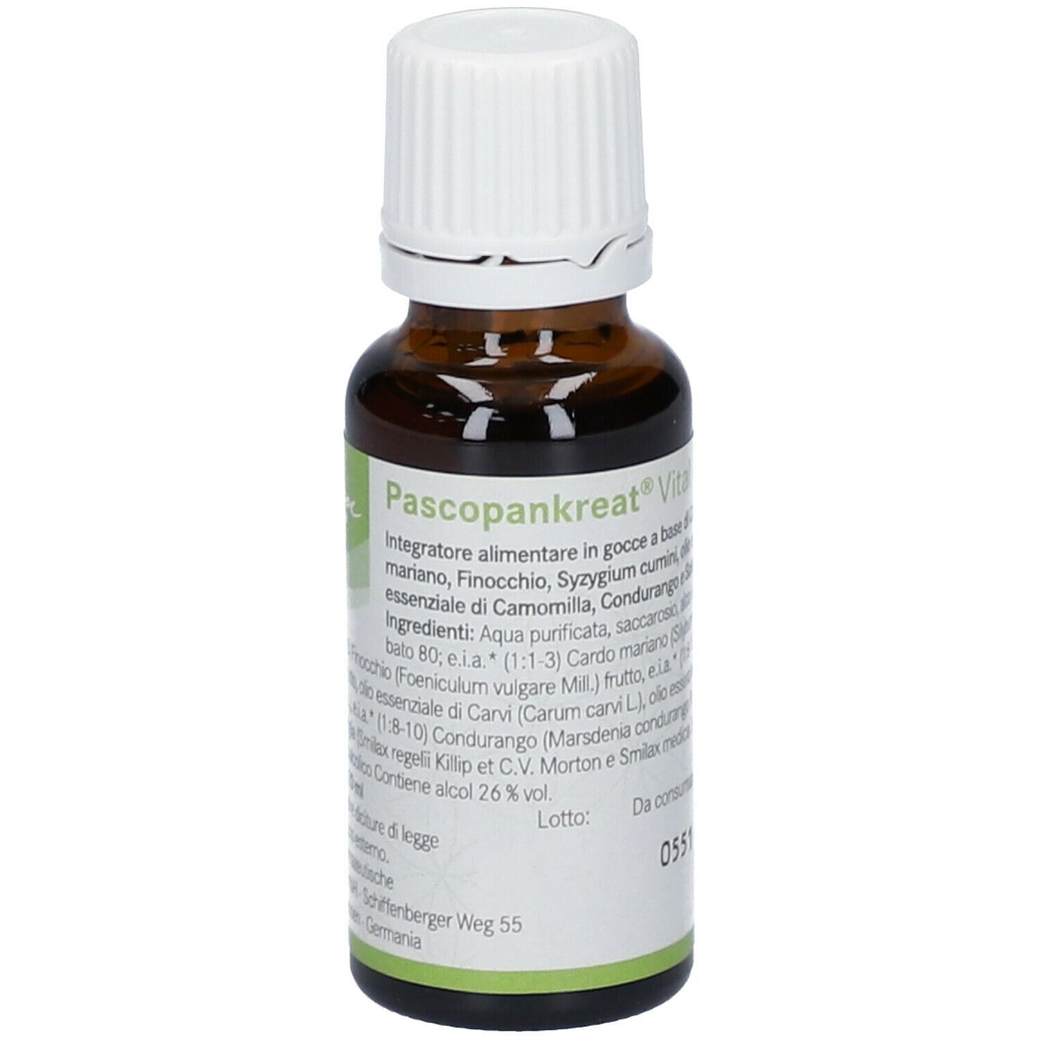 Pascopankreat Vital Gocce 20 Ml Pascoe