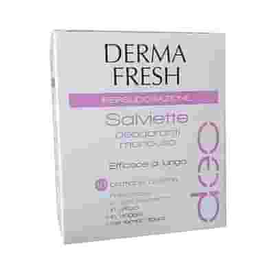 DERMAFRESH IPERSUDORAZIONE 10 SALVIETTINE DEODORANTI