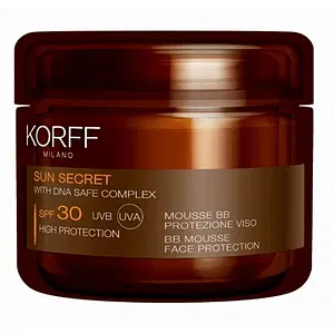 KORFF SUN SECRET MOUSSE BB VISO SPF30 01 50 ML KORFF SUN SECRET MOUSSE BB VISO SPF30 01 50 ML