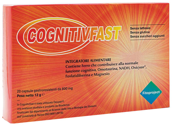 COGNITIVFAST 20 CAPSULE GASTRORESISTENTI DA 600 MG