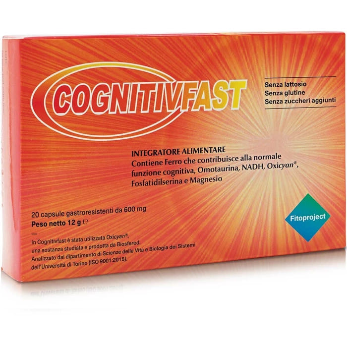 COGNITIVFAST 20 CAPSULE GASTRORESISTENTI DA 600 MG