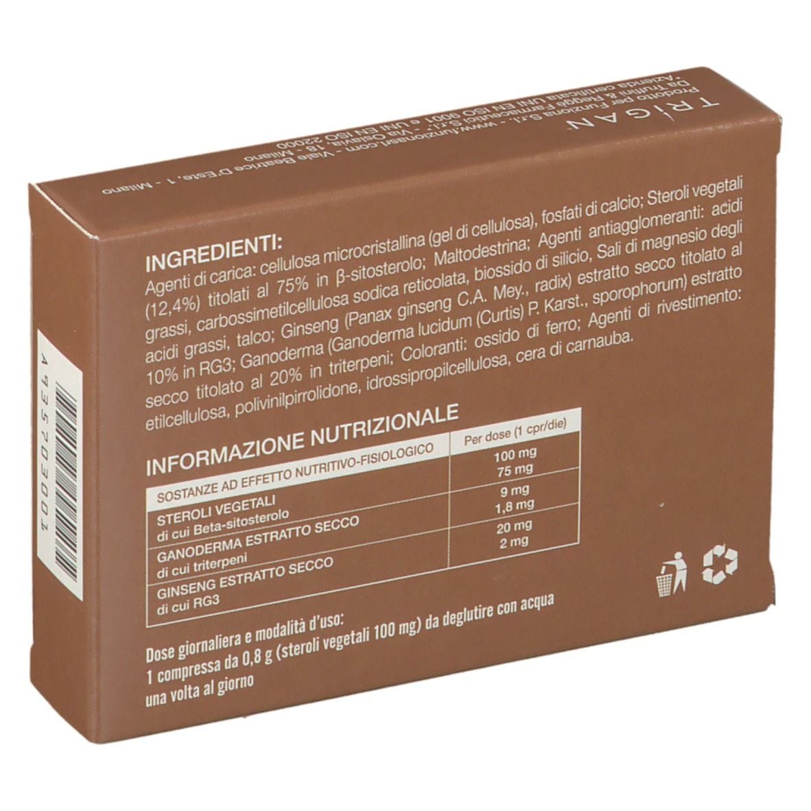 TRIGAN PLUS 30 COMPRESSE TRIPLO STRATO A RILASCIO MODIFICATO