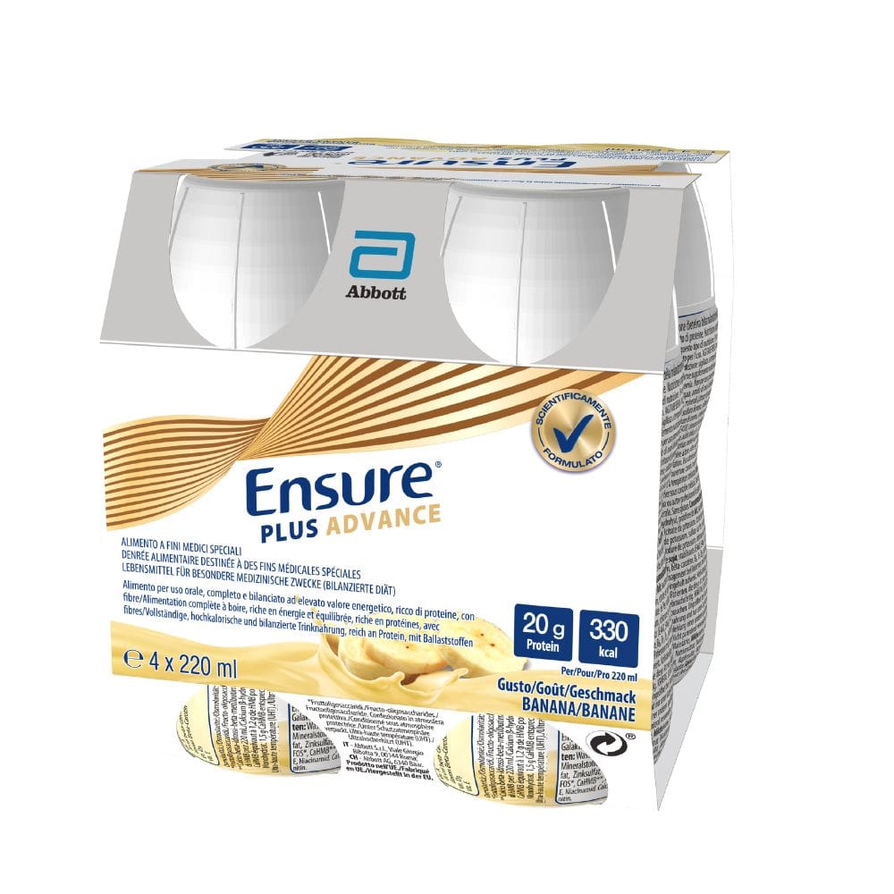ENSURE PLUS ADVANCE BANANA 4X220ML