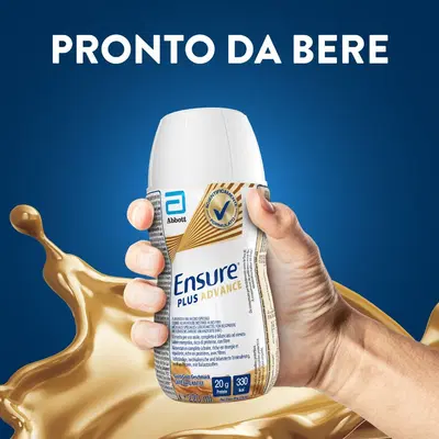 ENSURE PLUS ADVANCE CAFFE' 4 BOTTIGLIE DA 220 ML ENSURE PLUS ADVANCE CAFFE' 4 BOTTIGLIE DA 220 ML