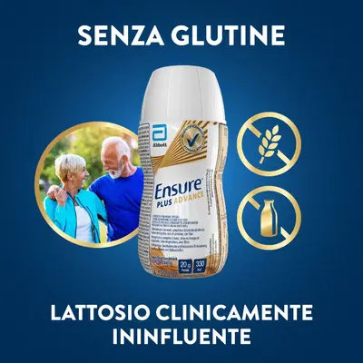 ENSURE PLUS ADVANCE CAFFE' 4 BOTTIGLIE DA 220 ML ENSURE PLUS ADVANCE CAFFE' 4 BOTTIGLIE DA 220 ML