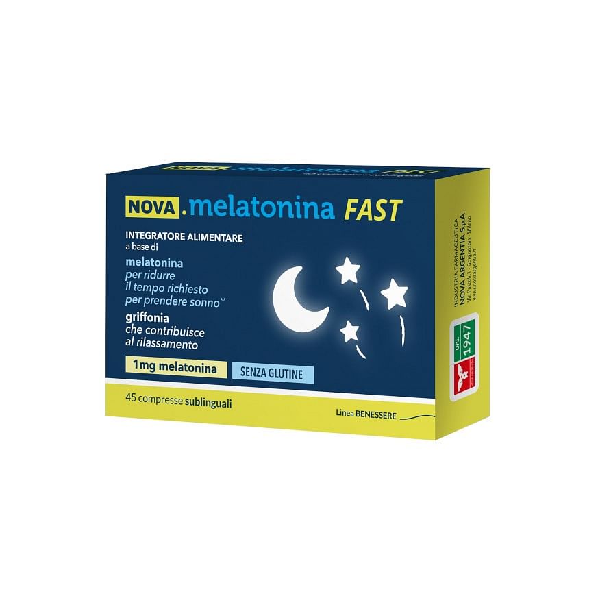 Nova Melatonina Fast 45 Compresse 1 Mg Di Melatonina