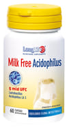 LONGLIFE MILK FREE ACIDOPHILUS 60 CAPSULE VEGETALI