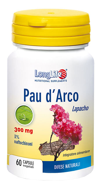 Longlife Pau D'arco 60 Capsule Vegetali