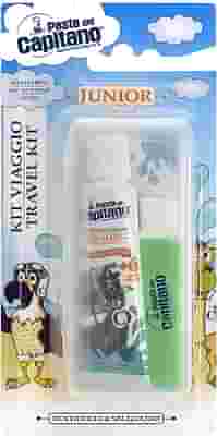 PASTA DEL CAPITANO KIT VIAGGIO JUNIOR CONTENENTE DENTIFRICIO JUNIOR 20 ML + SPAZZOLINO PIEGHEVOLE