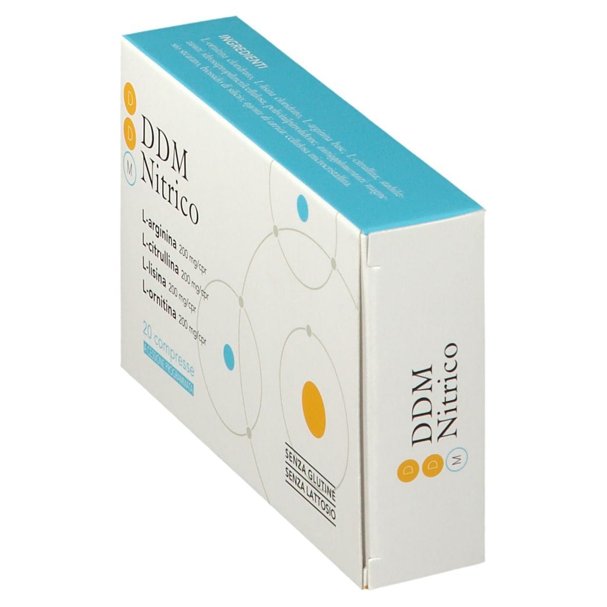 Integratore DDM Nitrico per benessere circolatorio, 20 compresse
