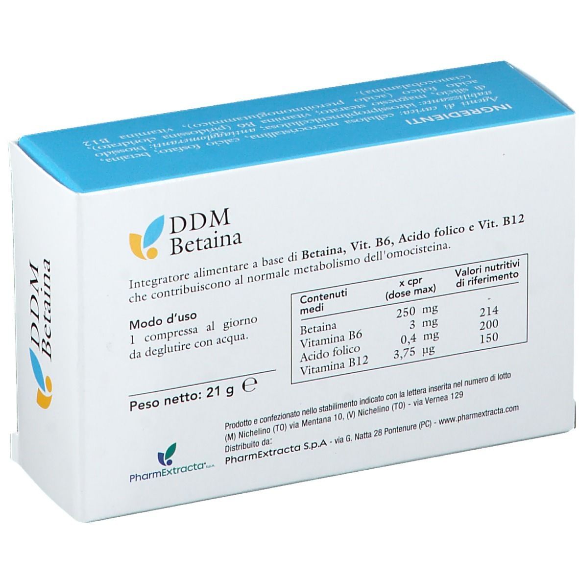 DDM BETAINA 30 COMPRESSE