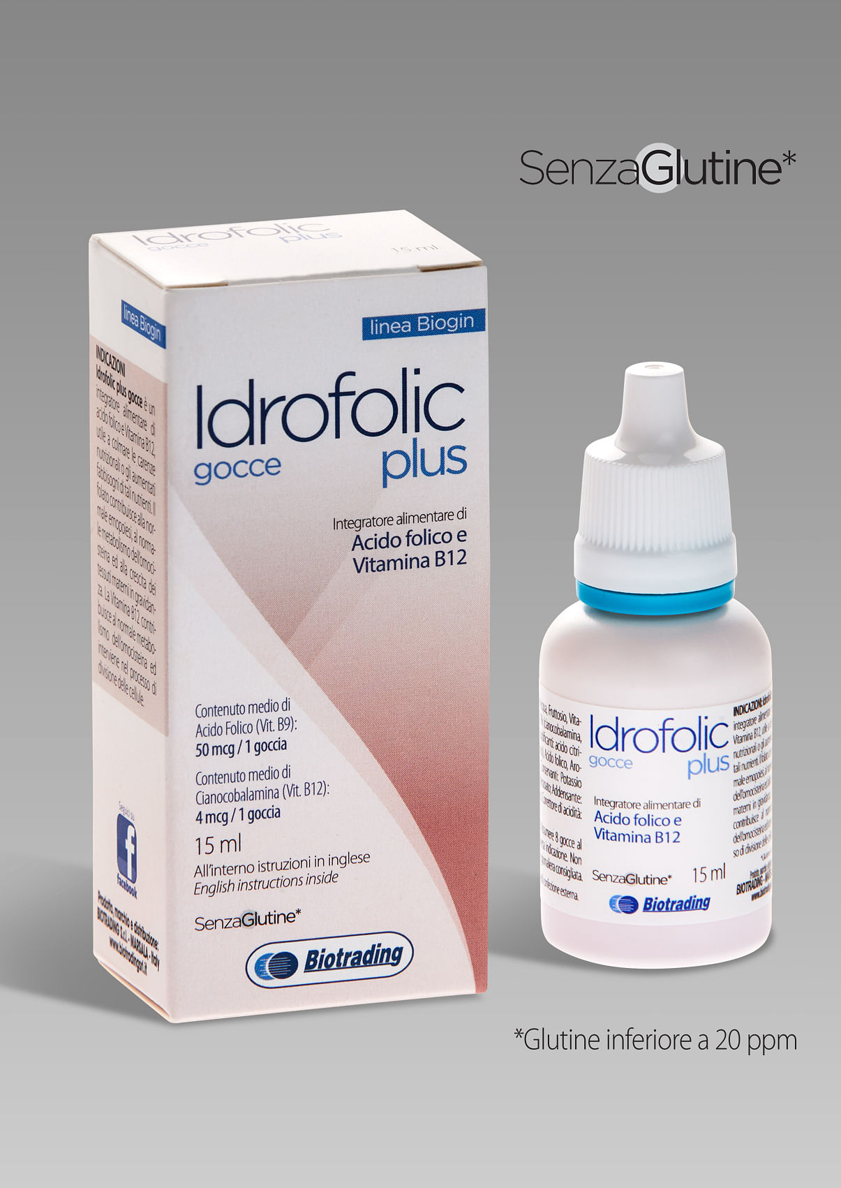 Idrofolic Plus Gocce 15 Ml