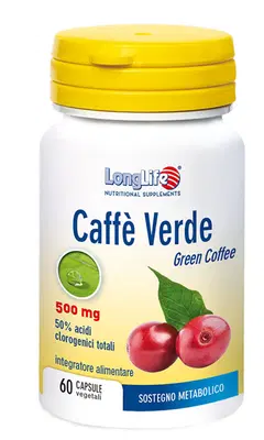 LONGLIFE CAFFE' VERDE 60 CAPSULE VEGETALI LONGLIFE CAFFE' VERDE 60 CAPSULE VEGETALI