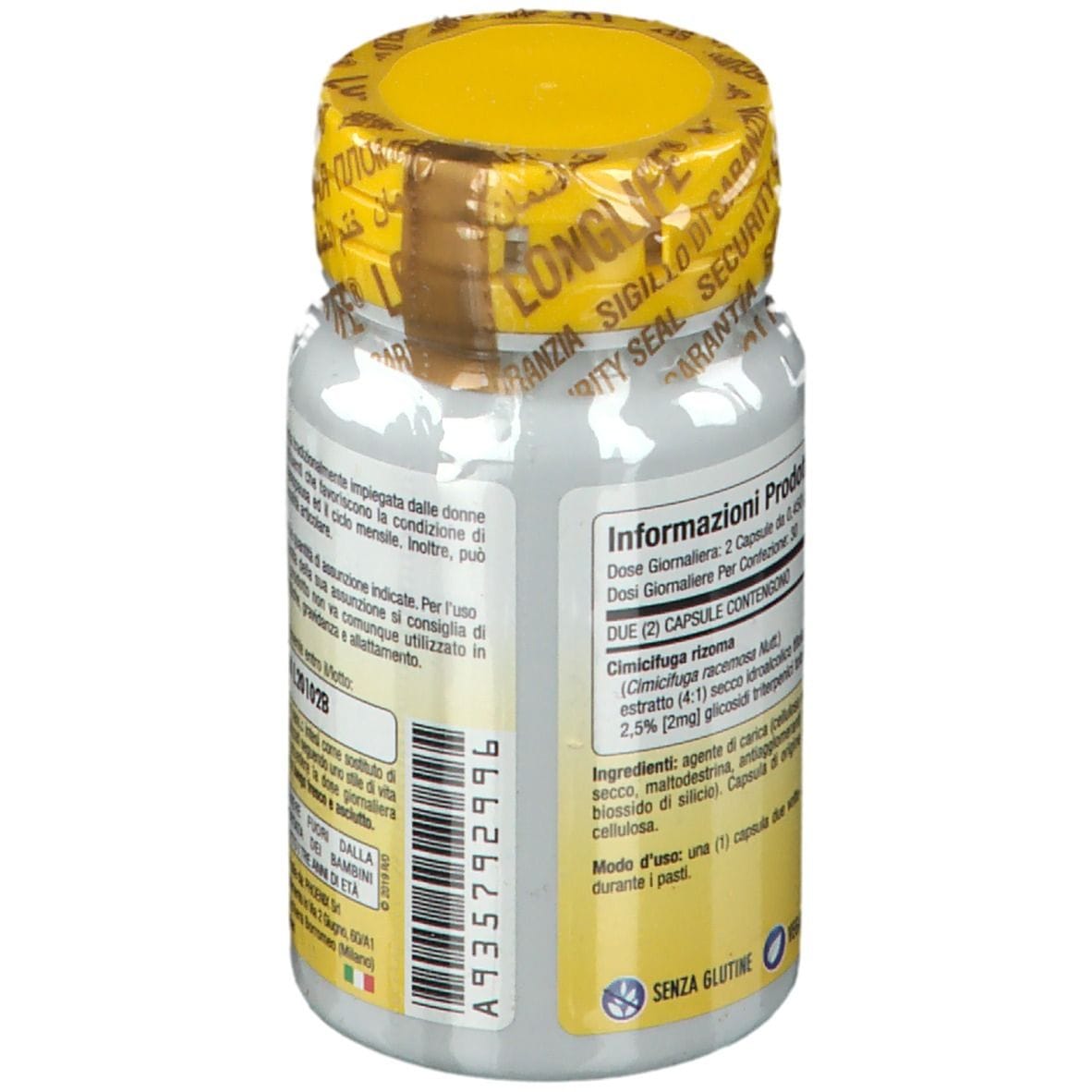 LONGLIFE CIMICIFUGA 60 CAPSULE VEGETALI