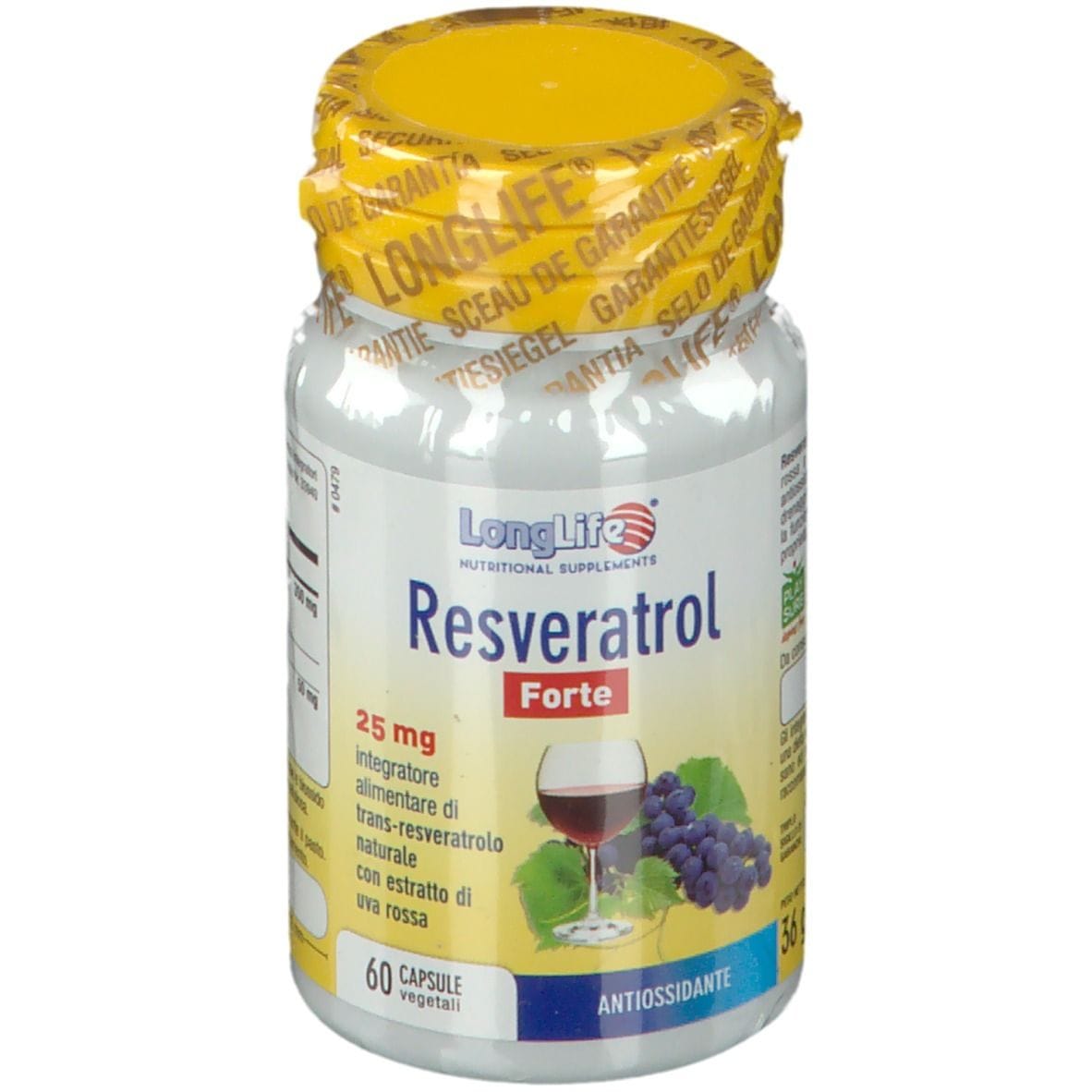 LONGLIFE RESVERATROL FORTE 60 CAPSULE