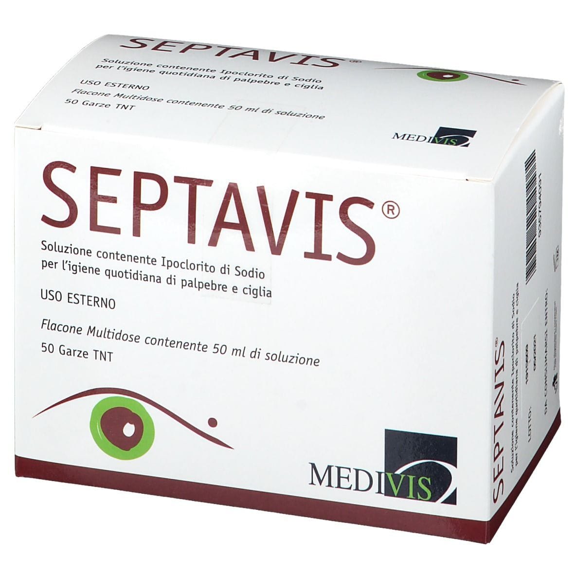 SEPTAVIS 50 ML + 50 GARZE IN TNT STERILI
