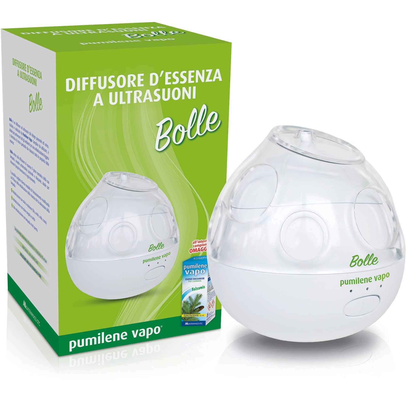 PUMILENE VAPO BOLLE DIFFUSORE AD ULTRASUONI