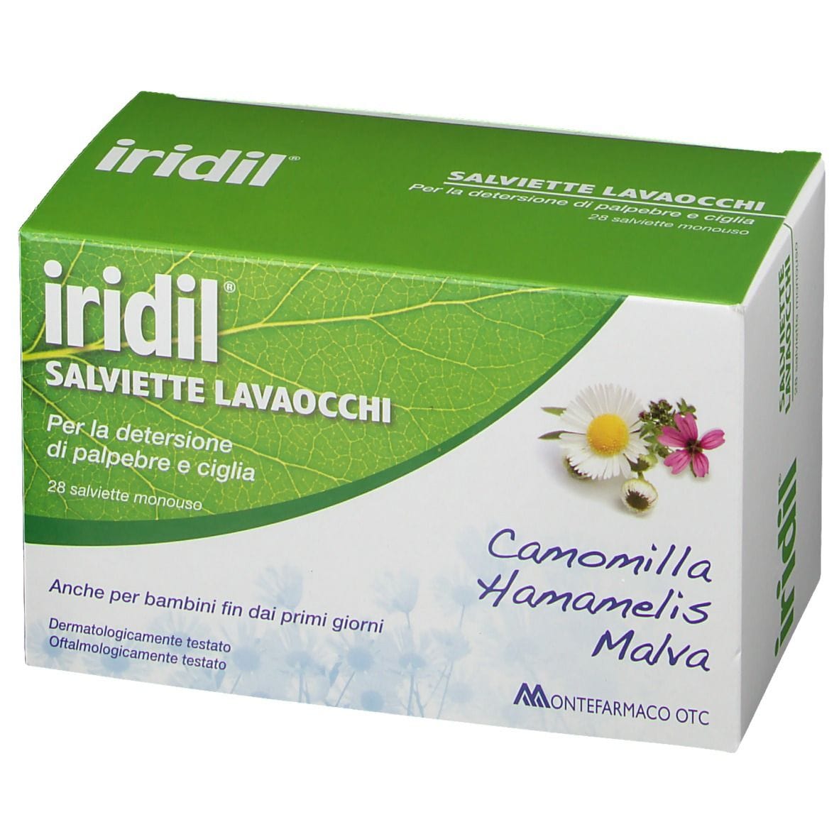 IRIDIL SALVIETTINE LAVAOCCHI 28 PEZZI
