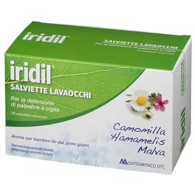 IRIDIL SALVIETTINE LAVAOCCHI 28 PEZZI IRIDIL SALVIETTINE LAVAOCCHI 28 PEZZI